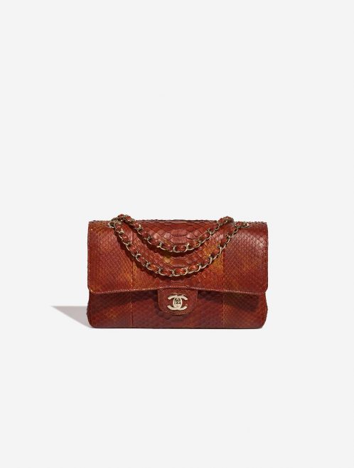 Chanel Timeless Medium Red-Orange Front  | Sell your designer bag on Saclab.com