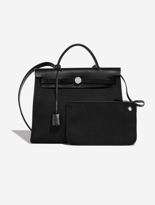 Hermès Herbag 31 Black Front  | Sell your designer bag on Saclab.com
