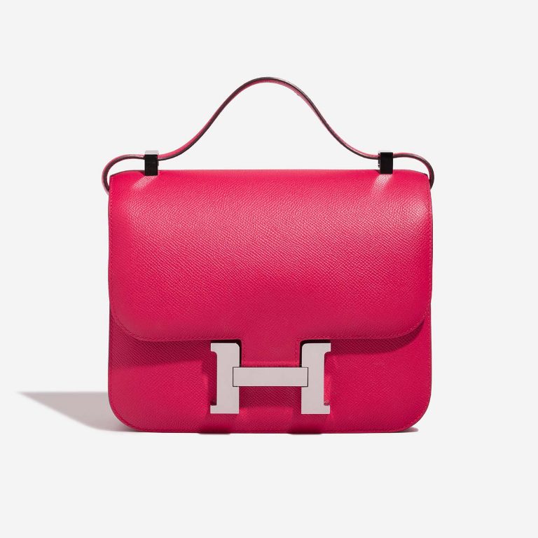 Hermès Constance 24 RoseExtreme Front  | Sell your designer bag on Saclab.com