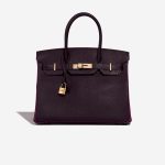 Hermès Birkin 30 Raisin-RosePourpre Front | Vendez votre sac de créateur sur Saclab.com