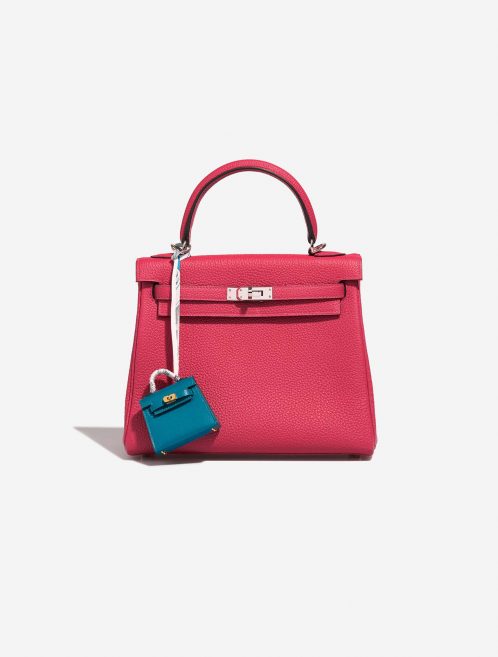 Hermès KellyTwilly onesize BlueIzmir Closing System  | Sell your designer bag on Saclab.com