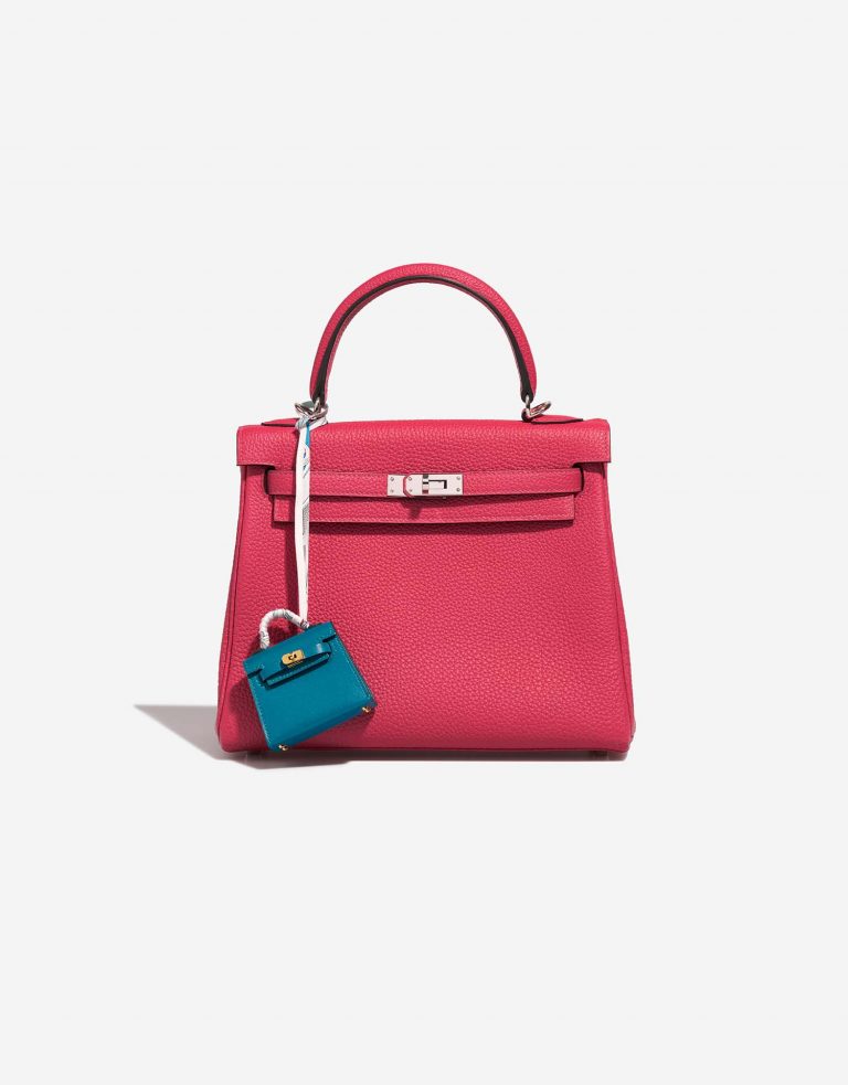 Hermès KellyTwilly onesize BlueIzmir Front  | Sell your designer bag on Saclab.com