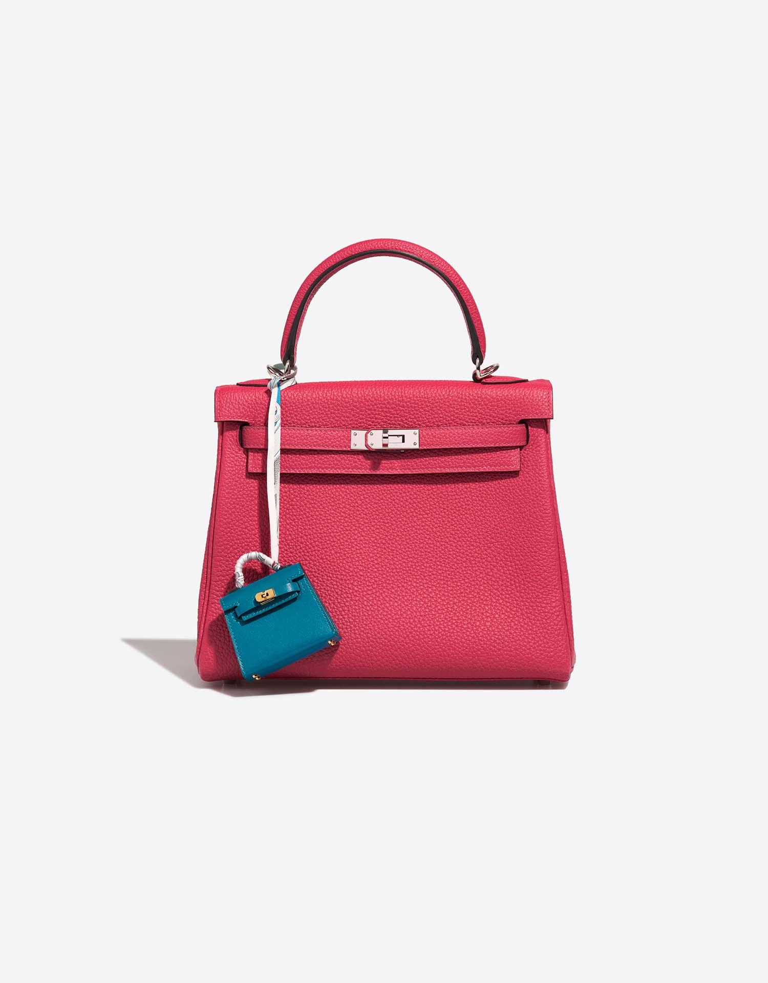 Hermès KellyTwilly onesize BlueIzmir Closing System  | Sell your designer bag on Saclab.com