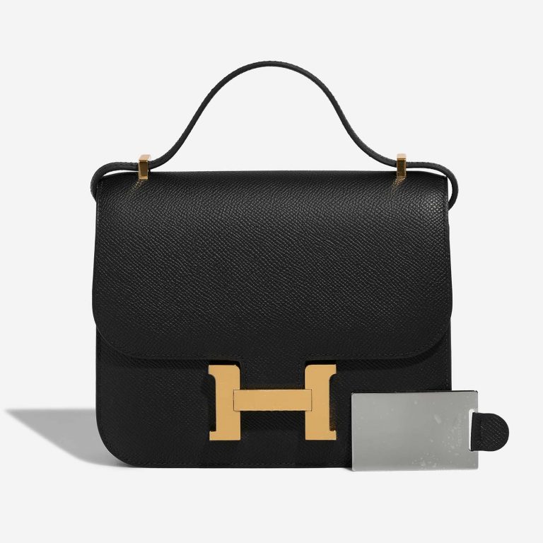 Hermès Constance 18 Black Front  | Sell your designer bag on Saclab.com