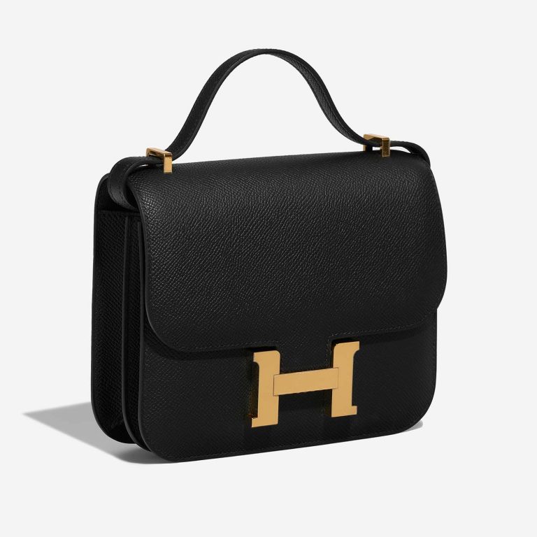 Hermès Constance 18 Black Side Front  | Sell your designer bag on Saclab.com