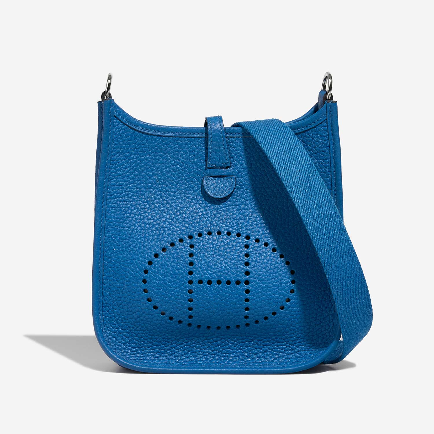 Hermès Evelyne 16 BleuZellige Front  | Sell your designer bag on Saclab.com