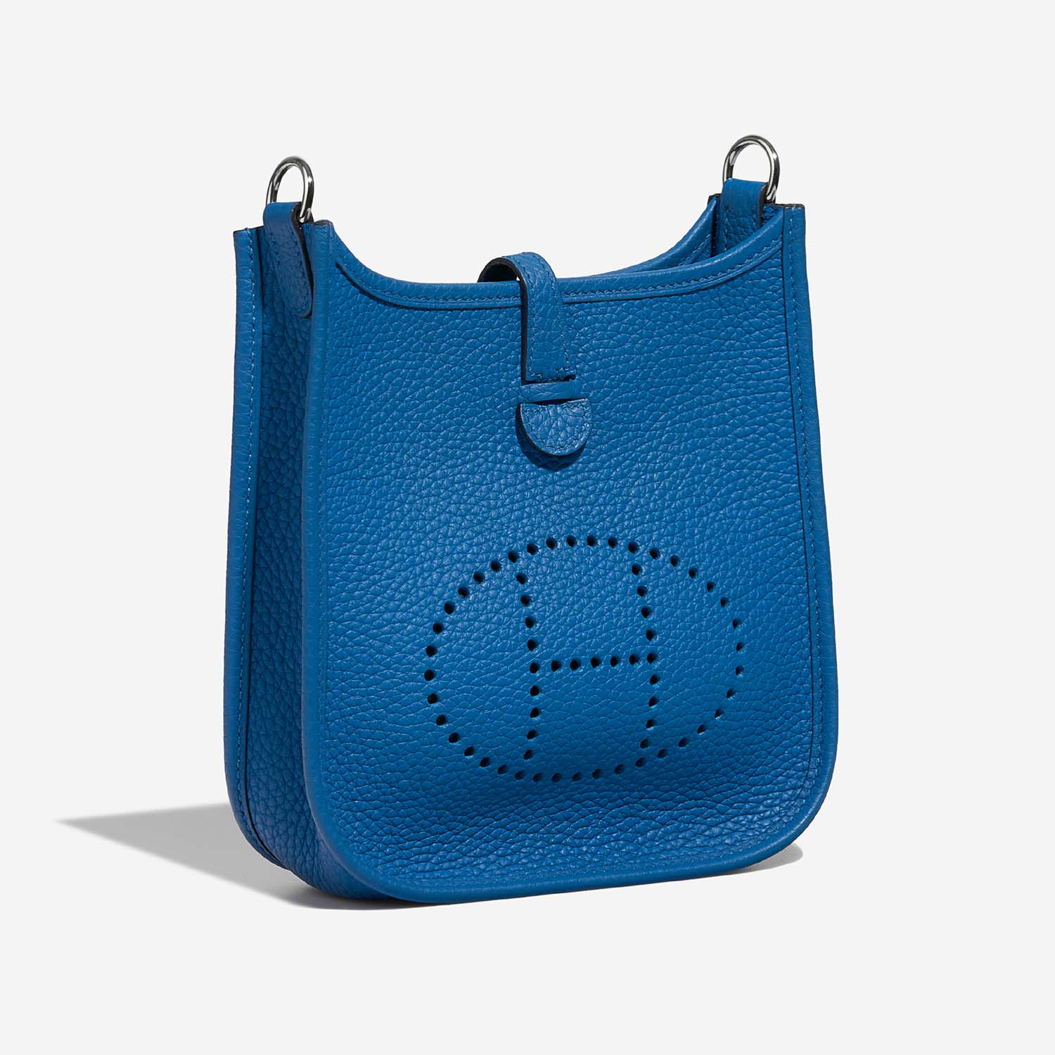 Hermès Evelyne 16 BleuZellige Side Front  | Sell your designer bag on Saclab.com