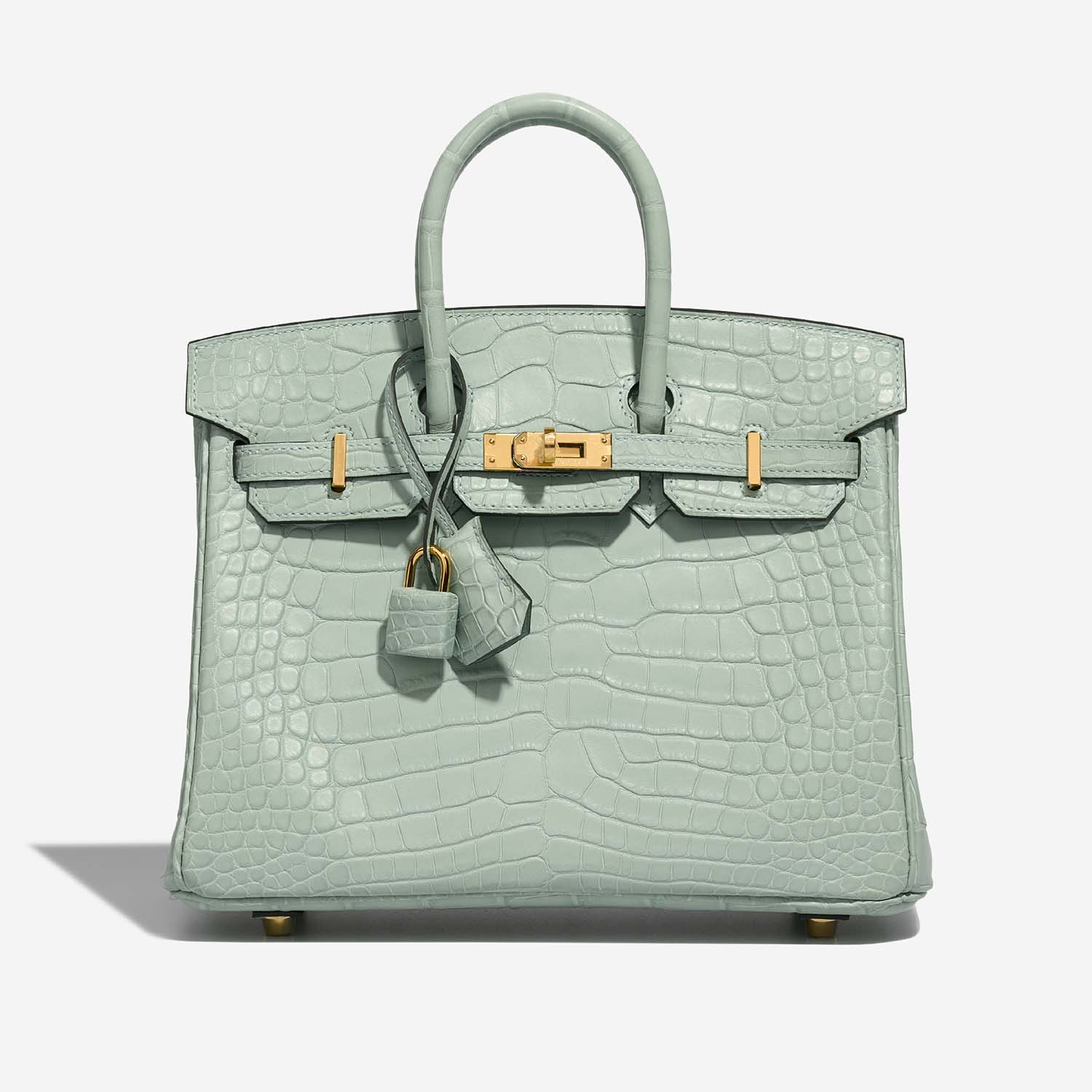 Hermès Birkin 25 VertD&#039;Eau Front | Vendez votre sac de créateur sur Saclab.com