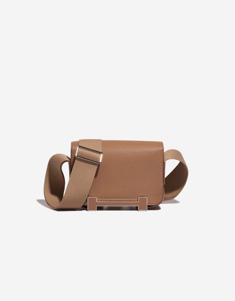 Hermès Geta Quebracho-Chai 0F | Sell your designer bag on Saclab.com