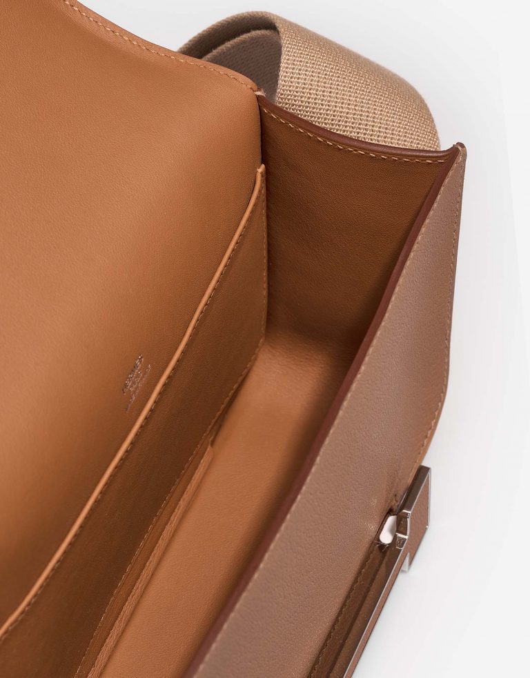 Hermès Geta Quebracho-Chai Inside  | Sell your designer bag on Saclab.com