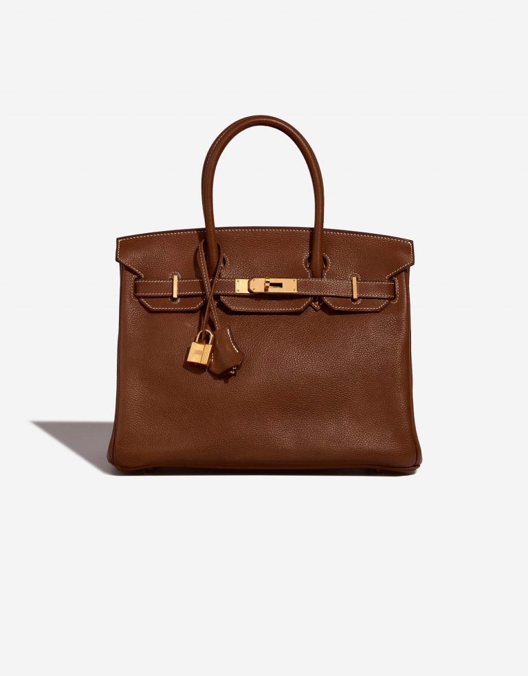 Hermès Birkin 30 Fauve Front  | Sell your designer bag on Saclab.com