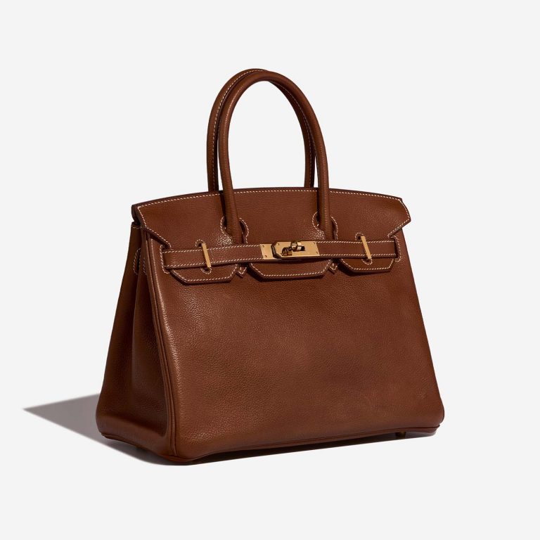 Hermès Birkin 30 Fauve Side Front  | Sell your designer bag on Saclab.com