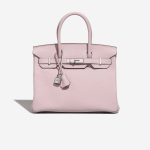 Hermès Birkin 30 MauvePale Front  | Sell your designer bag on Saclab.com