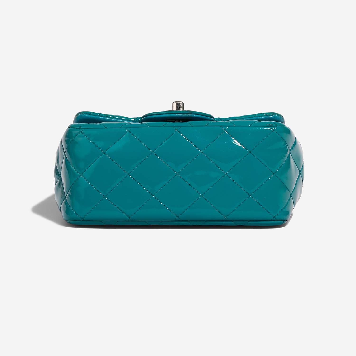 Chanel Timeless MiniSquare Turquoise 8BTM S | Sell your designer bag on Saclab.com