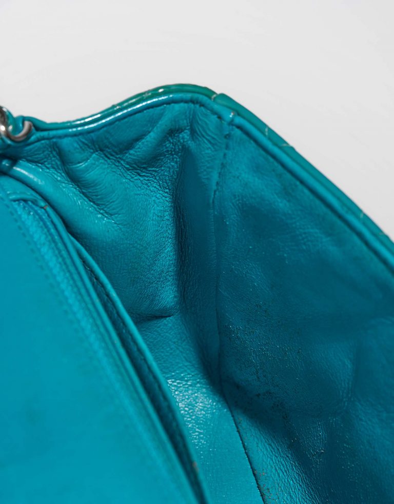 Chanel Timeless MiniSquare Turquoise Inside | Vendez votre sac de créateur sur Saclab.com