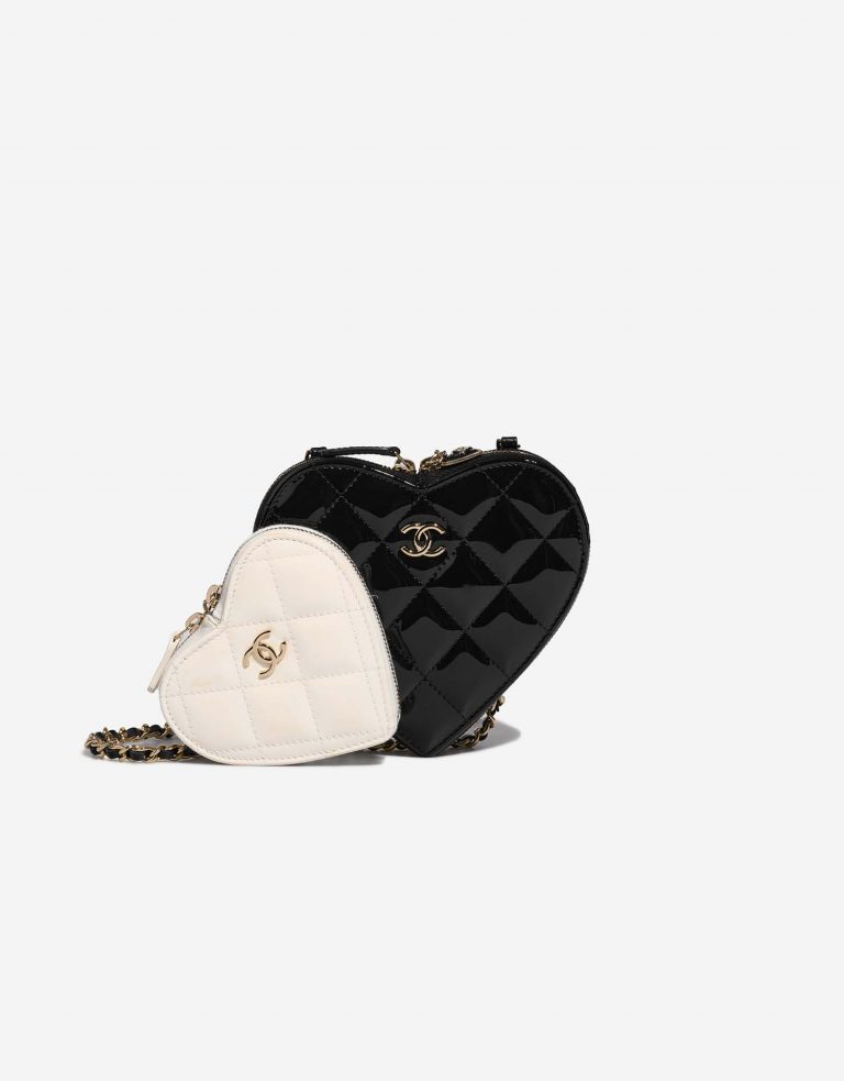 Chanel ClutchWithChain Black-White Front  | Sell your designer bag on Saclab.com