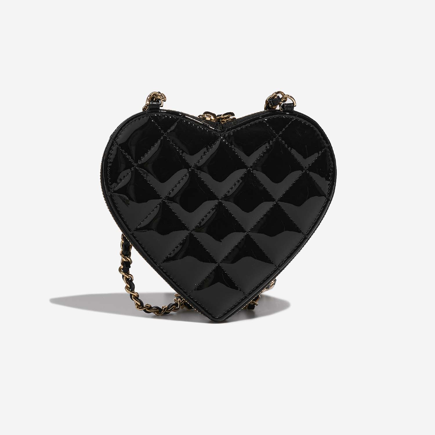 Chanel ClutchWithChain Black-White Back  | Sell your designer bag on Saclab.com