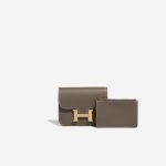 Hermès ConstanceSlimWallet Etoupe Front  | Sell your designer bag on Saclab.com