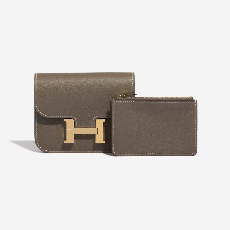 Hermès ConstanceSlimWallet Etoupe Front | Verkaufen Sie Ihre Designer-Tasche auf Saclab.com