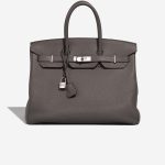 Hermès Birkin 35 Etain Front  1 | Sell your designer bag on Saclab.com