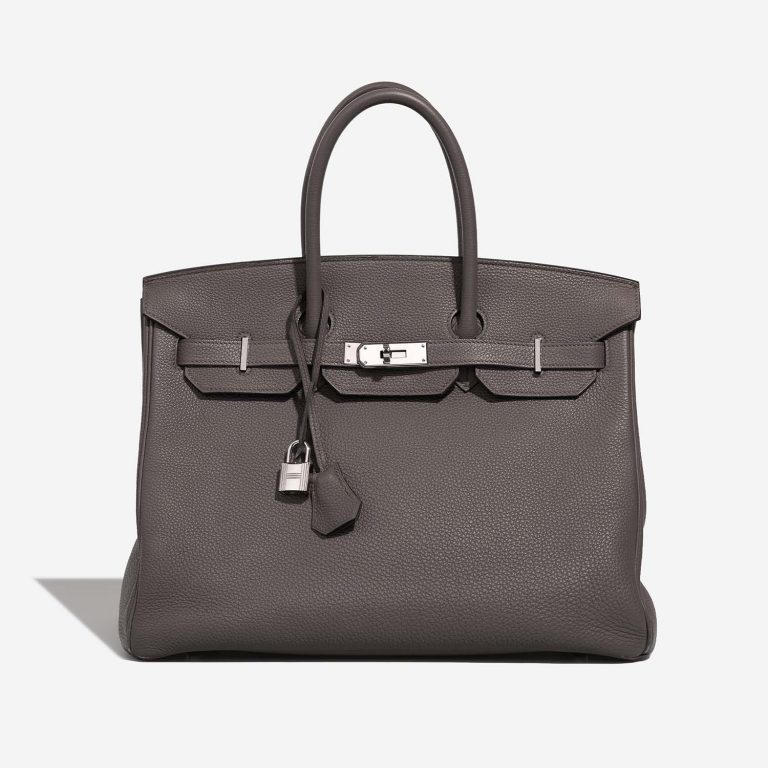 Hermès Birkin 35 Etain 2F 1 S | Sell your designer bag on Saclab.com