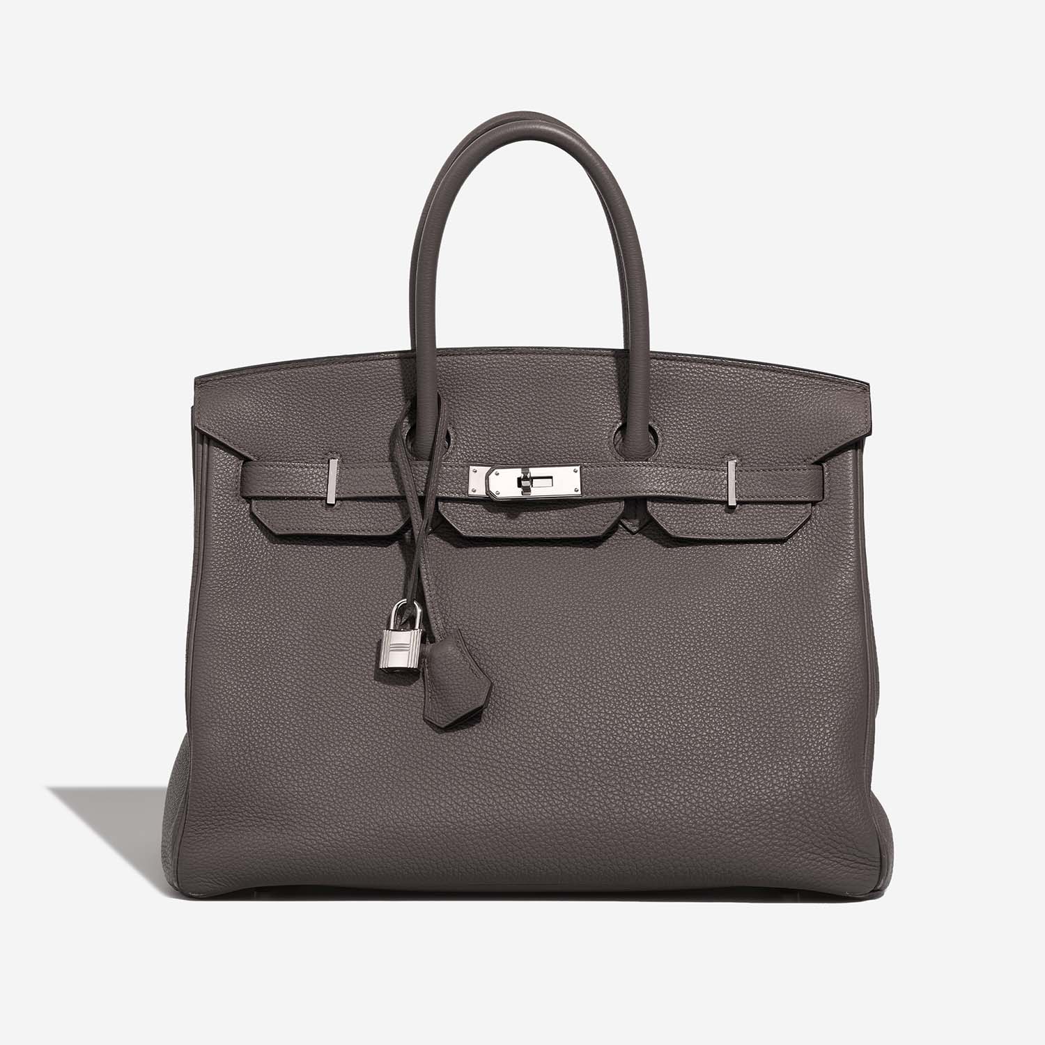 Hermès Birkin 35 Étain 2F 1 S | Vendre votre sac de créateur sur Saclab.com