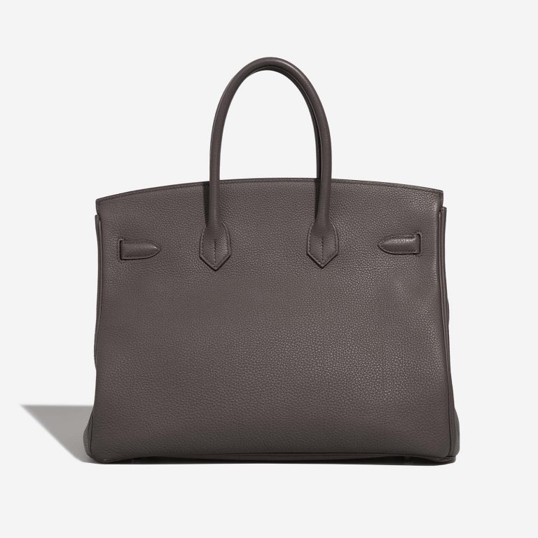 Hermès Birkin 35 Etain Back  | Sell your designer bag on Saclab.com