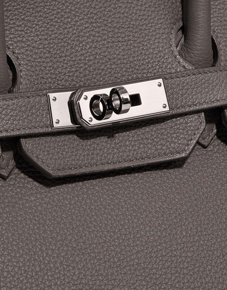 Hermès Birkin 35 Etain Closing System  | Sell your designer bag on Saclab.com