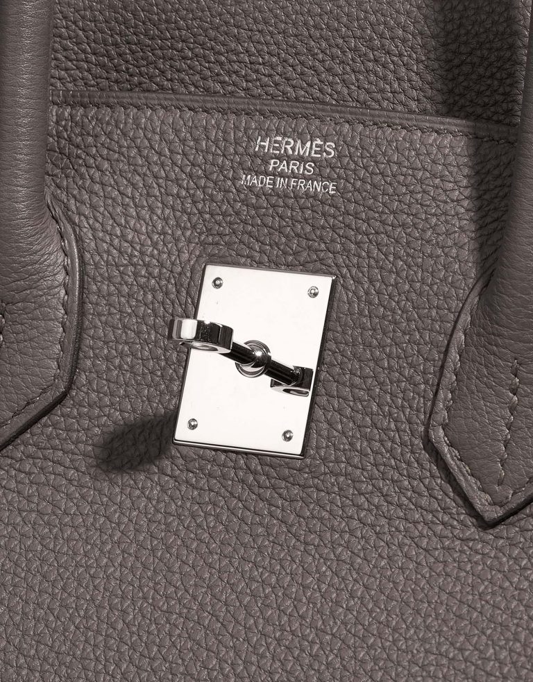 Hermès Birkin 35 Etain Logo  | Sell your designer bag on Saclab.com