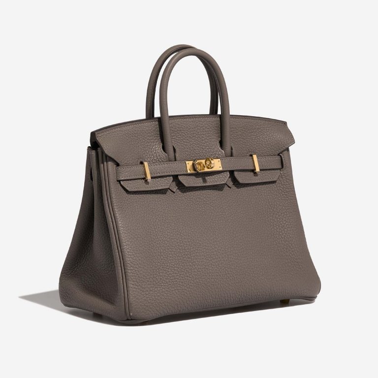 Hermès Birkin 25 Etoupe Side Front  | Sell your designer bag on Saclab.com