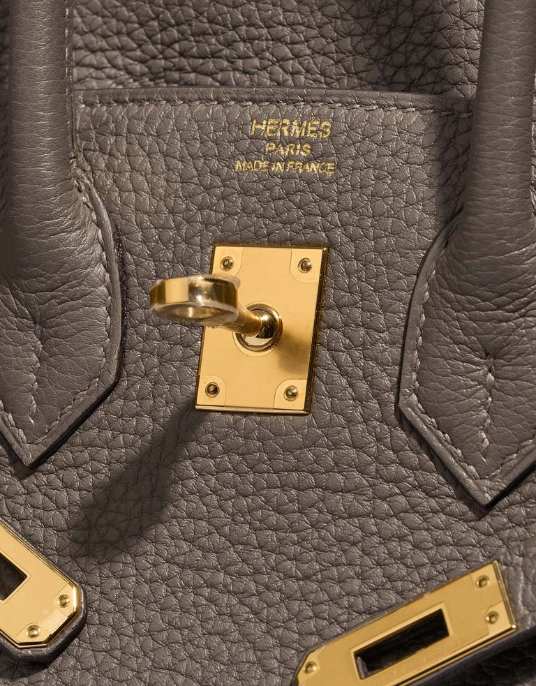 Hermès Birkin 25 Etoupe Logo  | Sell your designer bag on Saclab.com