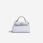 Hermès Kelly Mini BleuBrume Front | Vendez votre sac de créateur sur Saclab.com