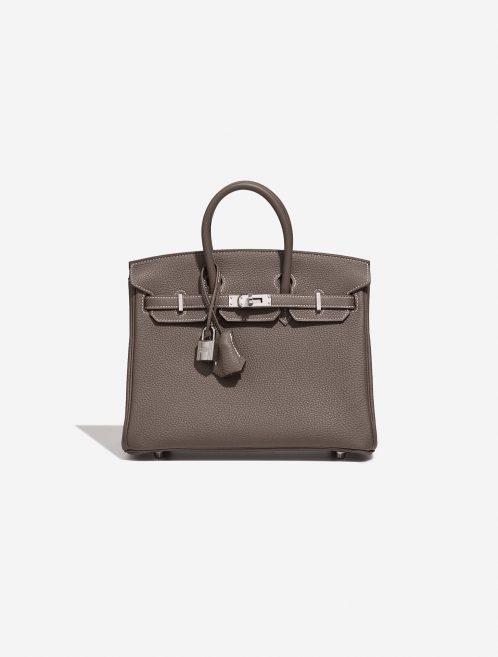 Hermès Birkin 25 Étoupe Front | Vendez votre sac de créateur sur Saclab.com