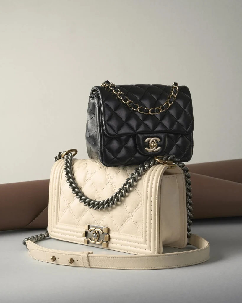 Chanel Handbags: The Chanel Boy Bag Vs Classic Flap - Fashion For