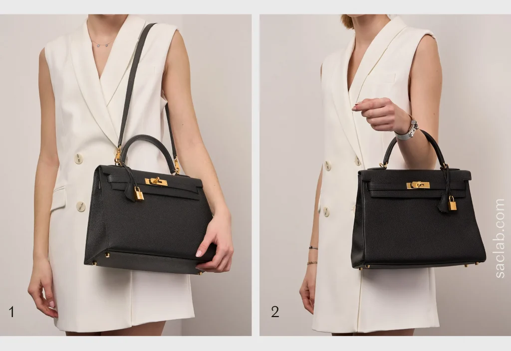 Comparing Hermes Kelly Bags: Sellier vs. Retourne - Academy by FASHIONPHILE