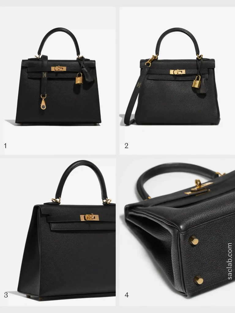 Hermès Kelly Sellier or Retourne / Epsom vs Togo leather