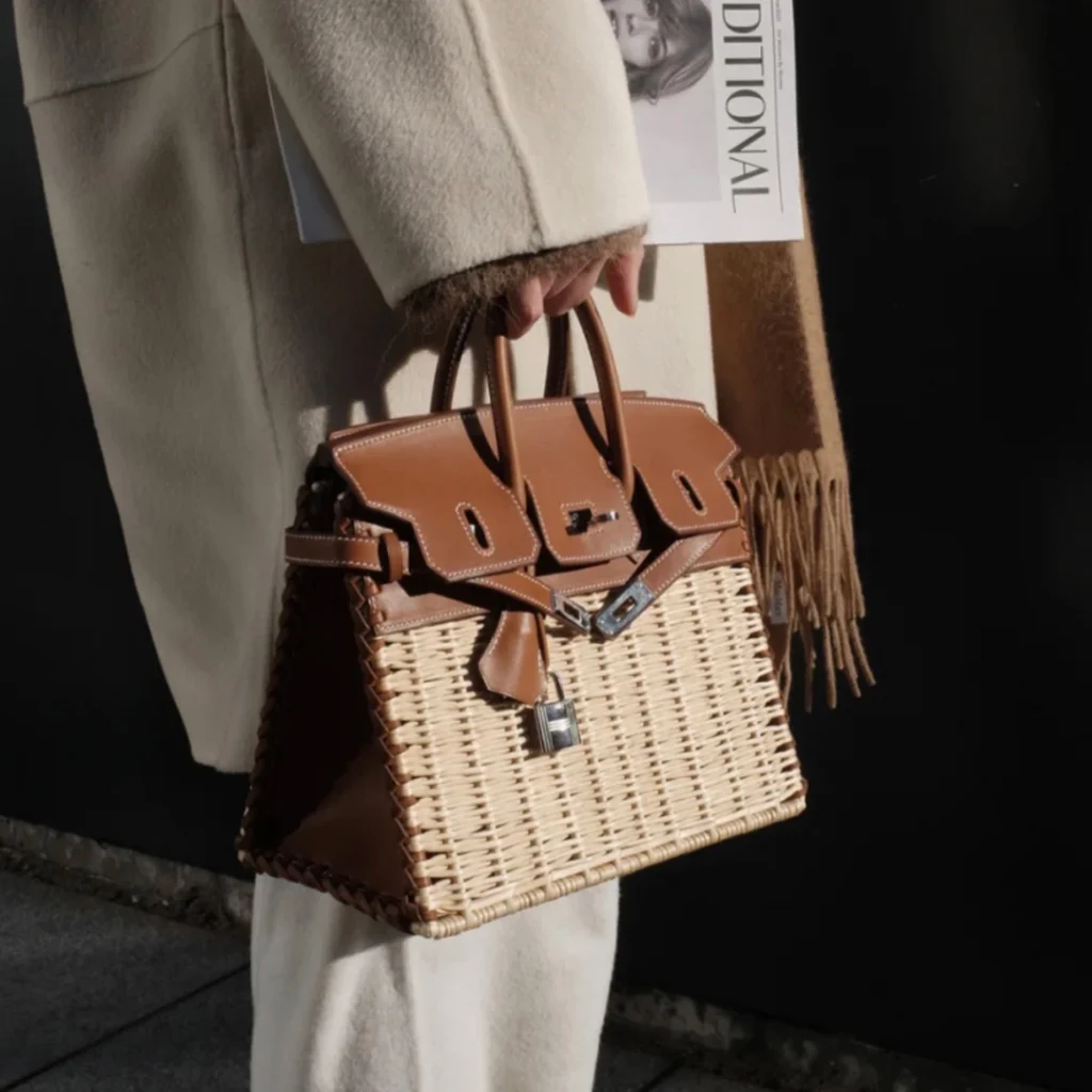 A Hermès Birkin Picnic 25. Image: Luxfy