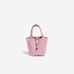 Hermès Picotin Micro Mauve Sylvestre Front  | Sell your designer bag on Saclab.com