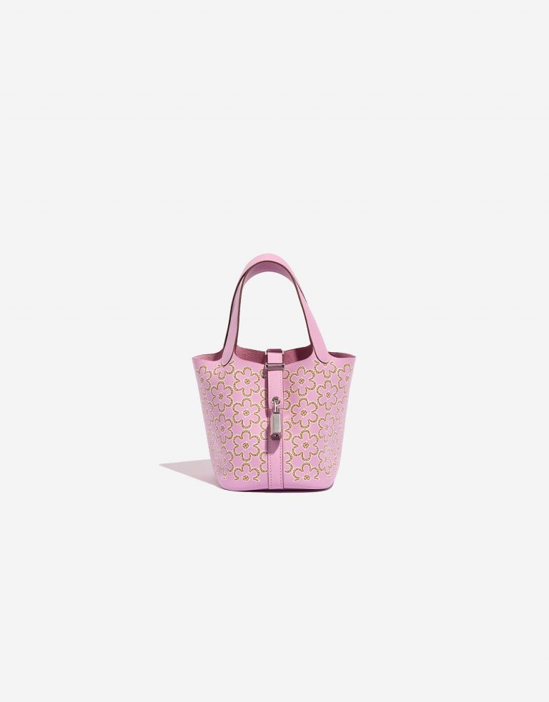 Hermès Picotin Micro Mauve Sylvestre Front  | Sell your designer bag on Saclab.com