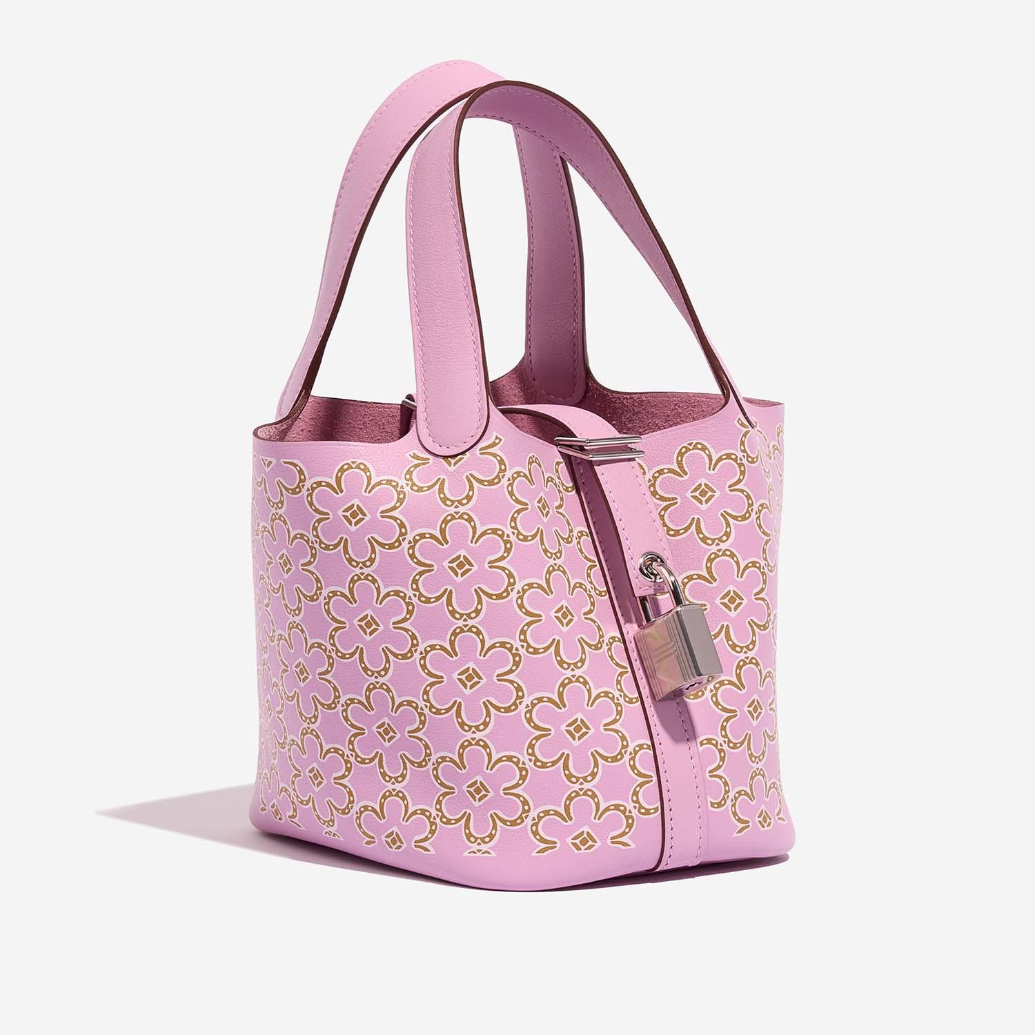 Hermès Picotin Micro Mauve Sylvestre Side Front  | Sell your designer bag on Saclab.com
