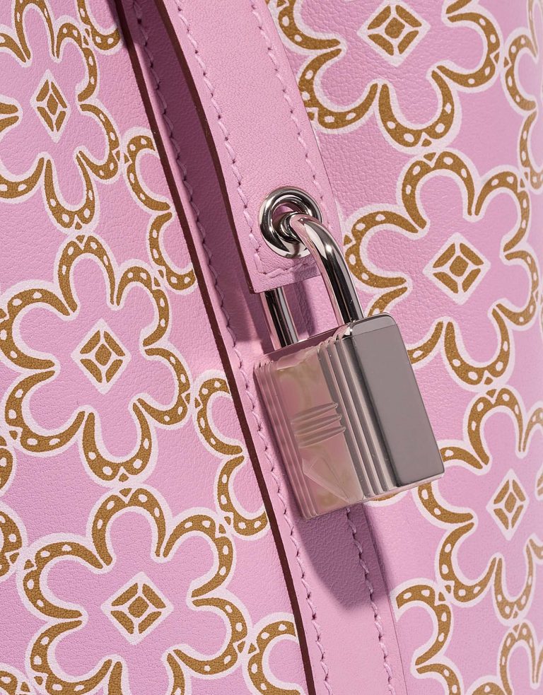 Hermès Picotin Micro Mauve Sylvestre Closing System  | Sell your designer bag on Saclab.com