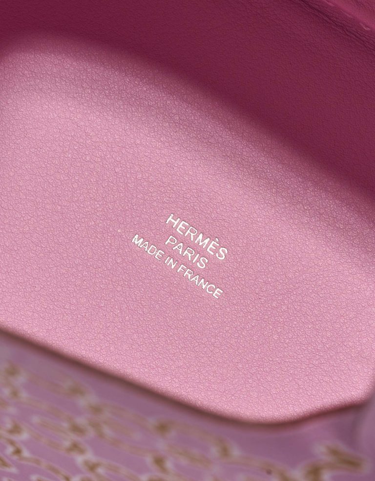 Hermès Picotin Micro Mauve Sylvestre Logo  | Sell your designer bag on Saclab.com