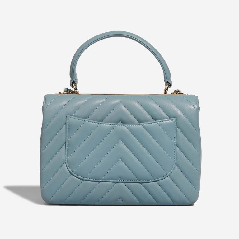 Chanel TimelessHandle Small LightBlue Back  | Sell your designer bag on Saclab.com