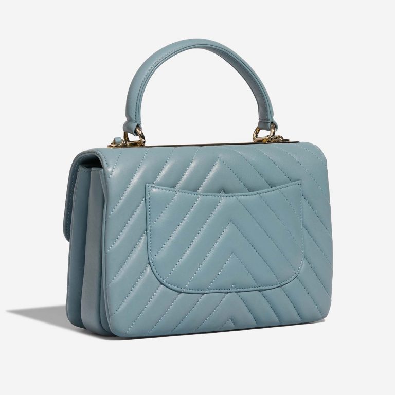 Chanel TimelessHandle Small LightBlue 7SB S | Sell your designer bag on Saclab.com