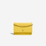 Chanel Timeless WalletOnChain Yellow Front  | Sell your designer bag on Saclab.com