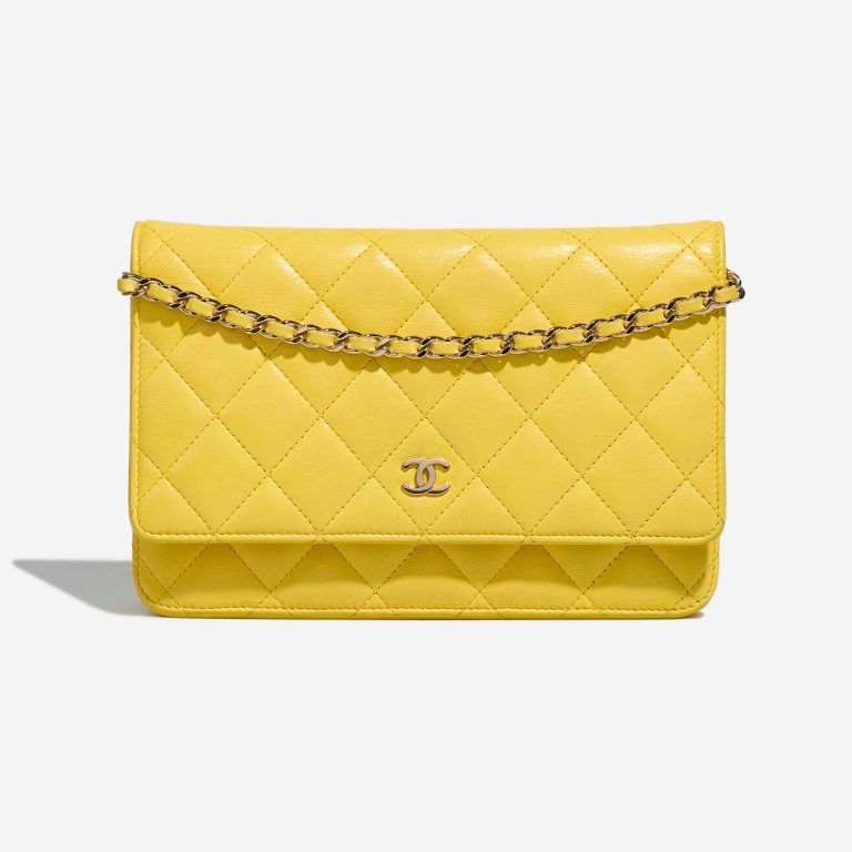 Chanel Timeless WalletOnChain Yellow Front  | Sell your designer bag on Saclab.com