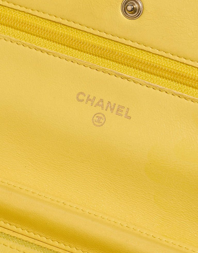 Chanel Timeless WalletOnChain Yellow Logo  | Sell your designer bag on Saclab.com