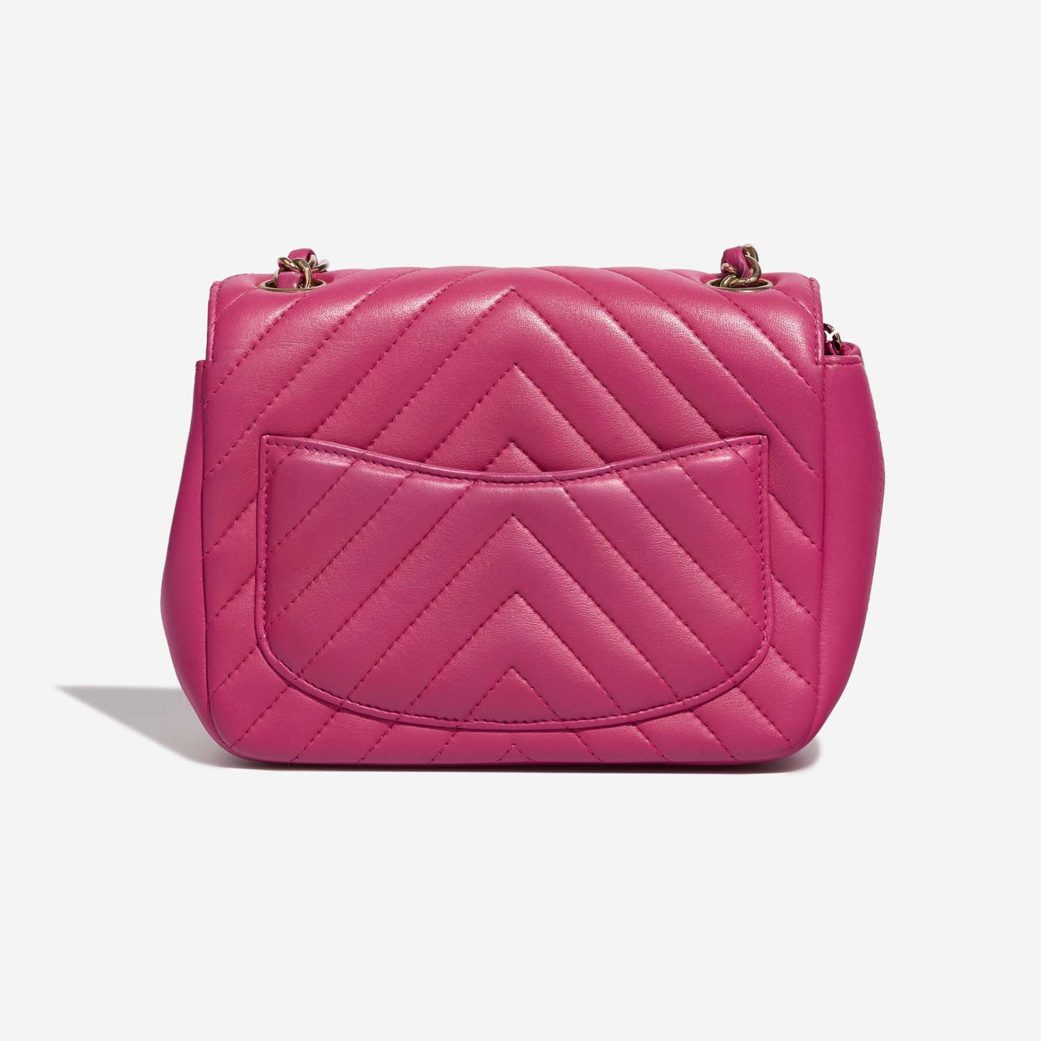 Chanel Timeless MiniRectangular Pink Back  | Sell your designer bag on Saclab.com