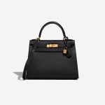 Hermès Kelly 28 Black Front | Verkaufen Sie Ihre Designer-Tasche auf Saclab.com