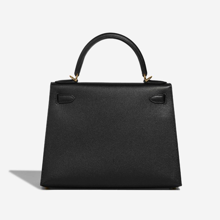 Hermès Kelly 28 Black Back  | Sell your designer bag on Saclab.com